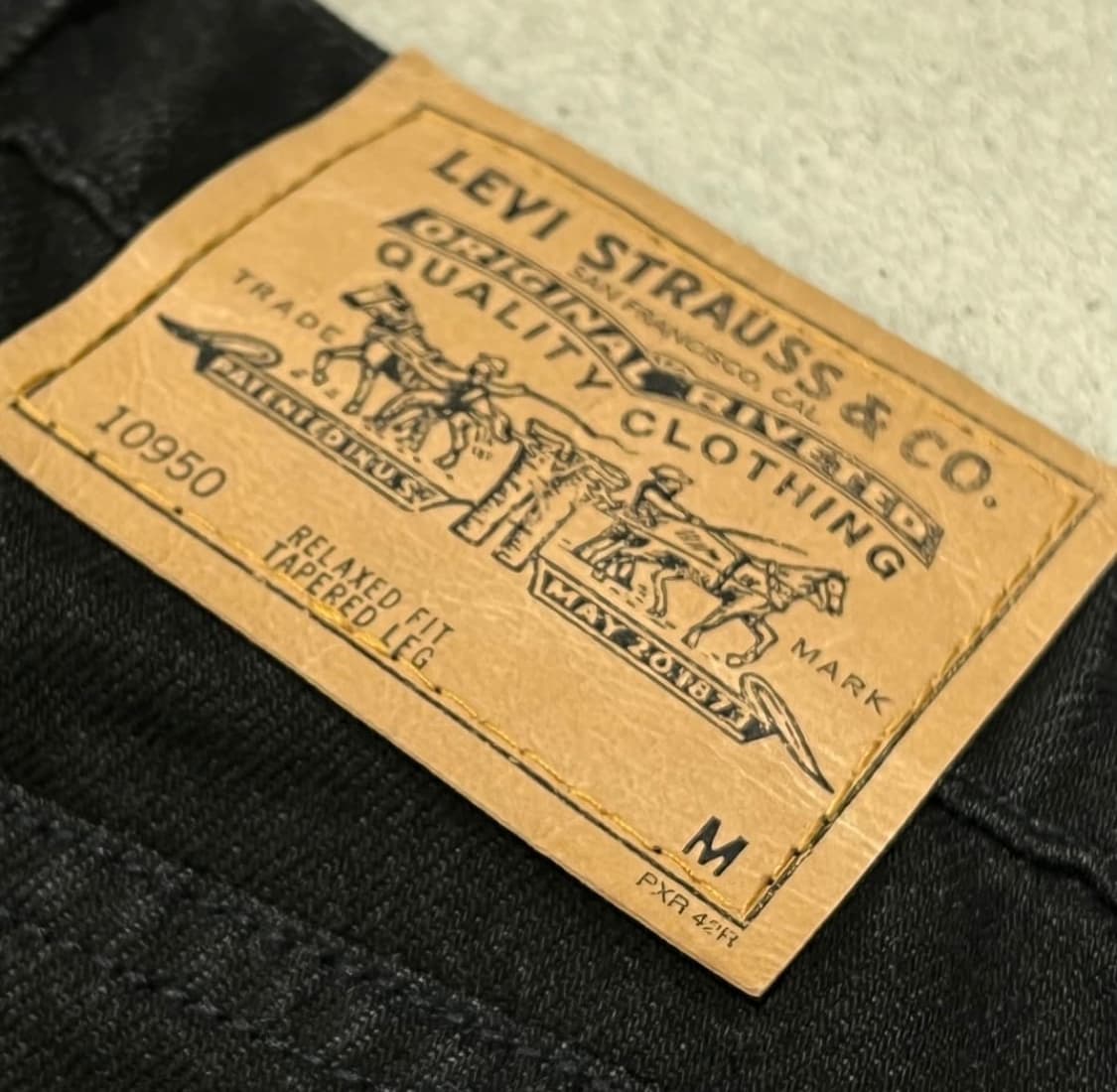 usa 리바이스 10950 블랙팬츠 S10111 상품이미지3
