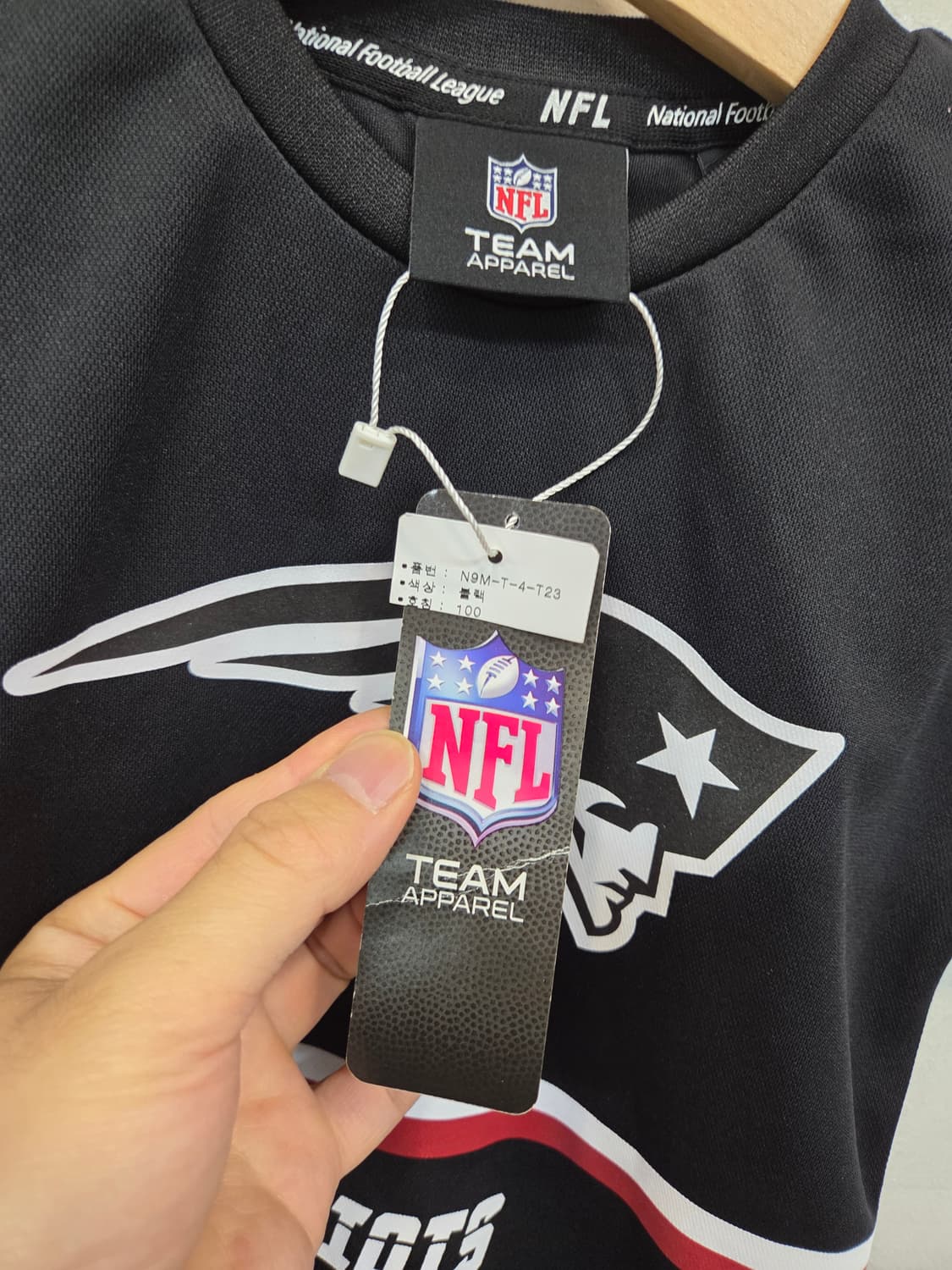Nfl 키즈 뉴잉글랜드 패트리어츠 기능성 져지반팔 100 상품이미지3