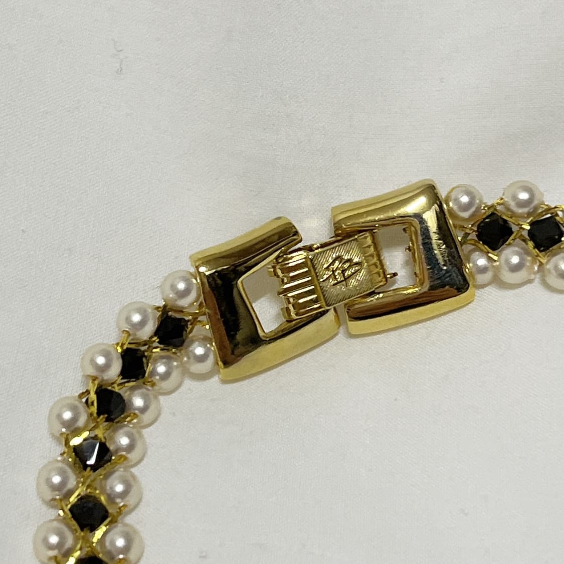 빈티지 ) balmain 발망 진주 비즈 목걸이 상품이미지2