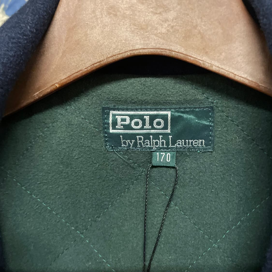 90s 폴로 랄프로렌 미 해군 밀리터리 복각 피 코트 N217 상품이미지8
