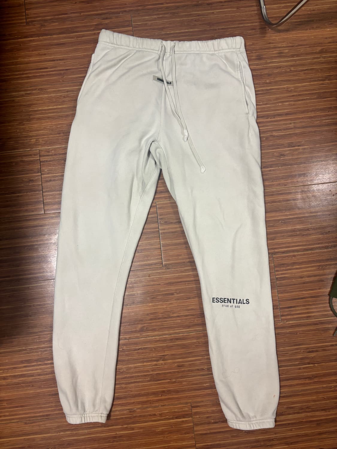 피어오브갓 에센셜 조거팬츠 크림 M 상품이미지1