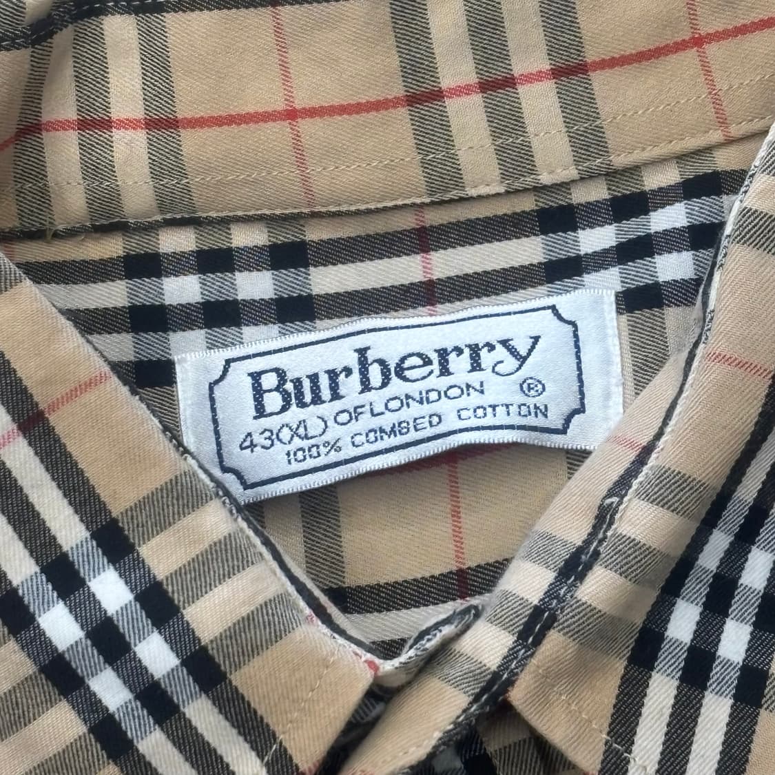 🫶🏻 버버리 체크셔츠 🫶🏻 상품이미지4