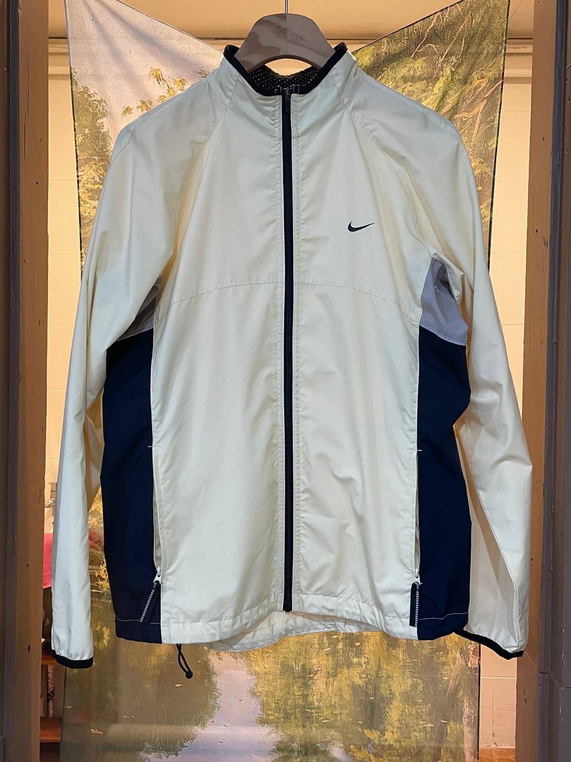 나이키 노랑 올드스쿨 바람막이 상품이미지1