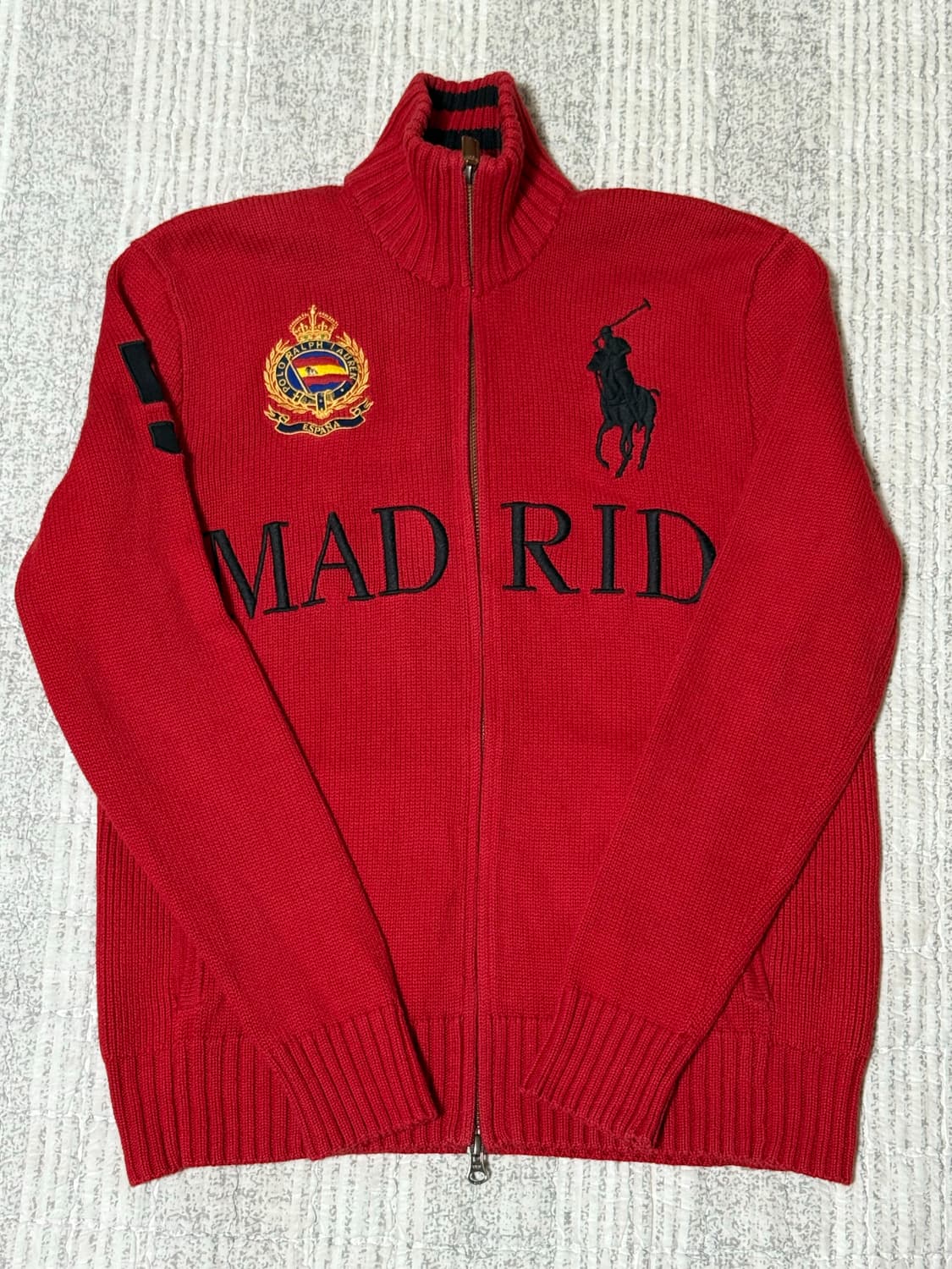 폴로 랄프로렌 빅포니 마드리드 니트집업 상품이미지2