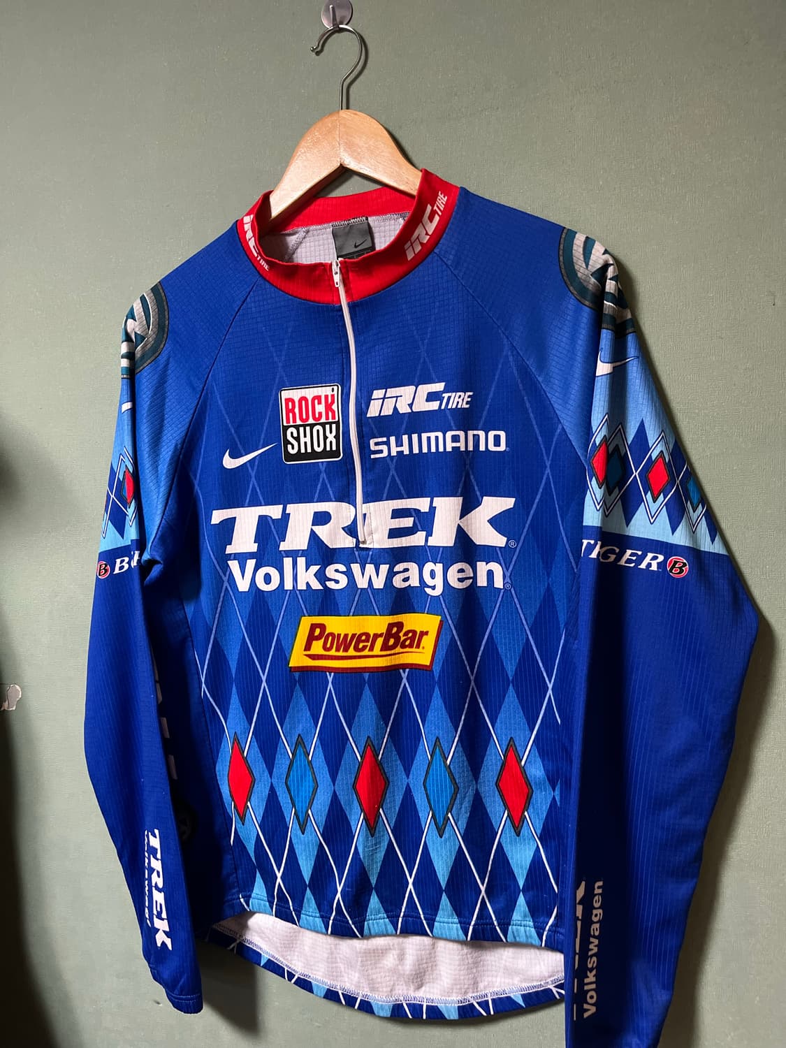00’s Nike trek volkswagen cycling jersey 상품이미지2