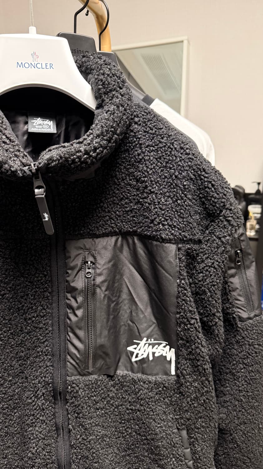 [XL] 스투시 stussy 셰르파 쉐르파 자켓 논리버시블 상품이미지2