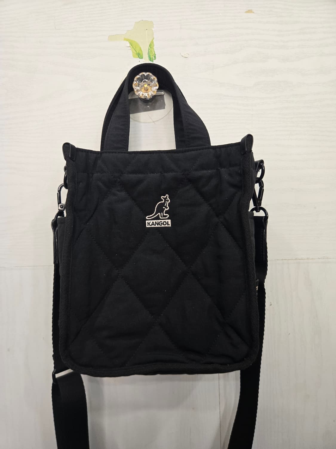 KANGOL 캉골 퀼팅 크로스백! 가방 상태 새상품급 입니다!~ 상품이미지1