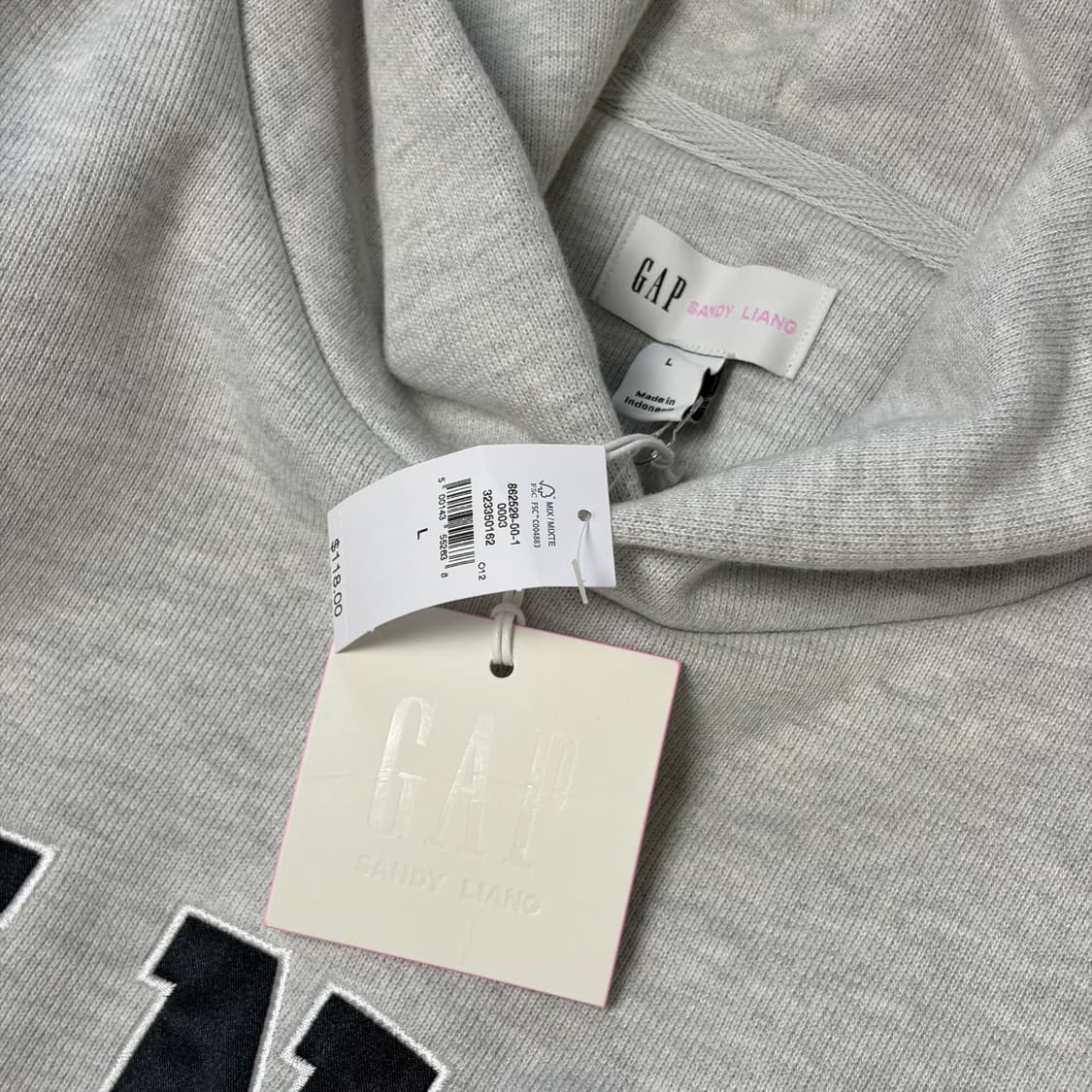 샌디리앙 x 갭 후드 라지사이즈 상품이미지3