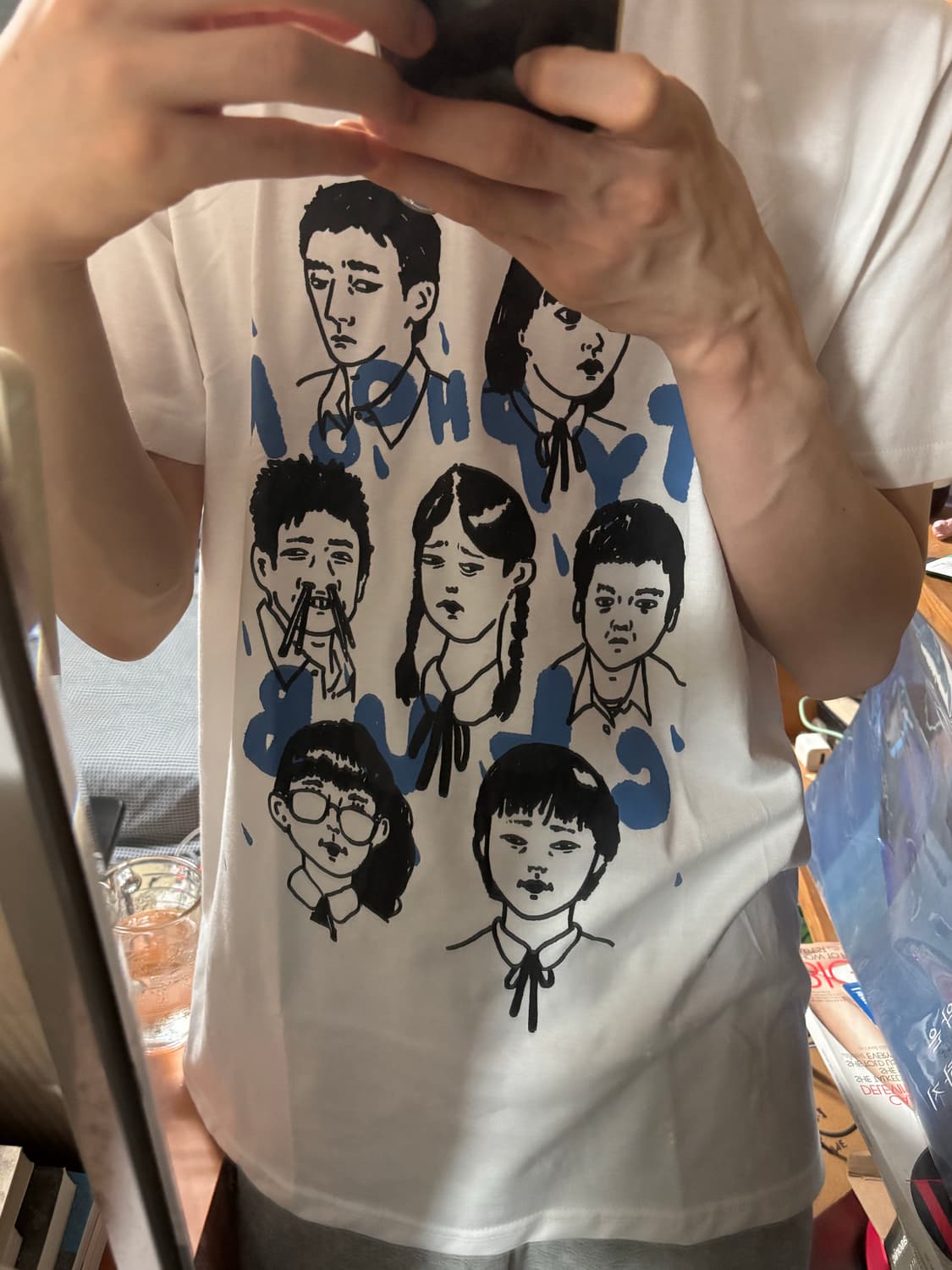 태풍클럽 티셔츠 상품이미지4