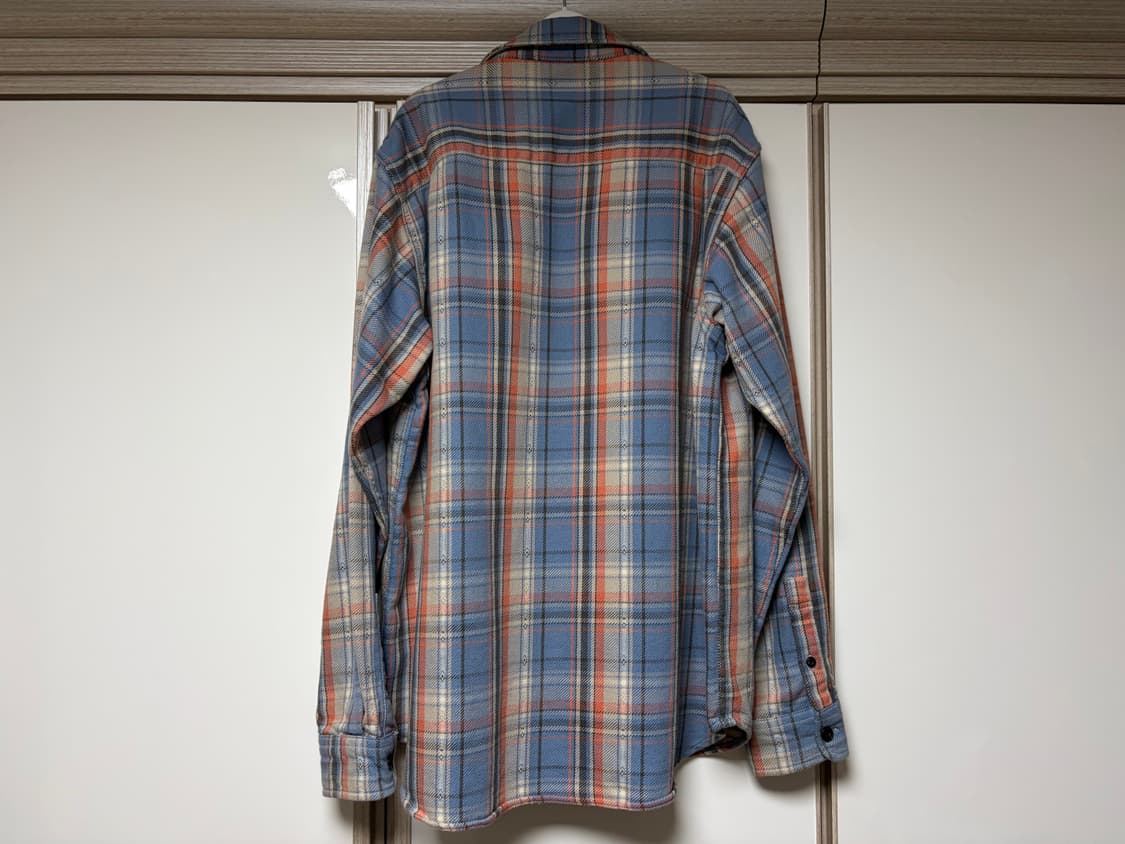 [S] Stussy 스투시 단 워시드 코튼 플레이드 셔츠 상품이미지3