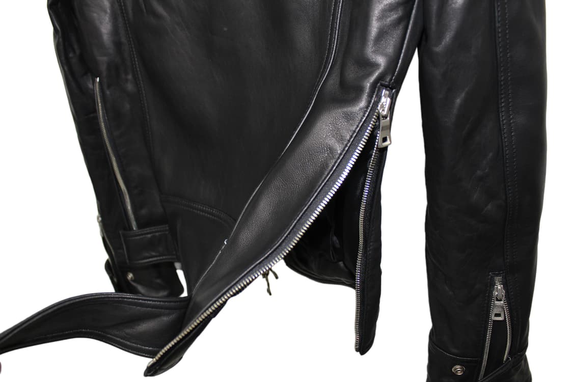 2000s JAPAN 램스킨 싱글레더 자켓 상품이미지9