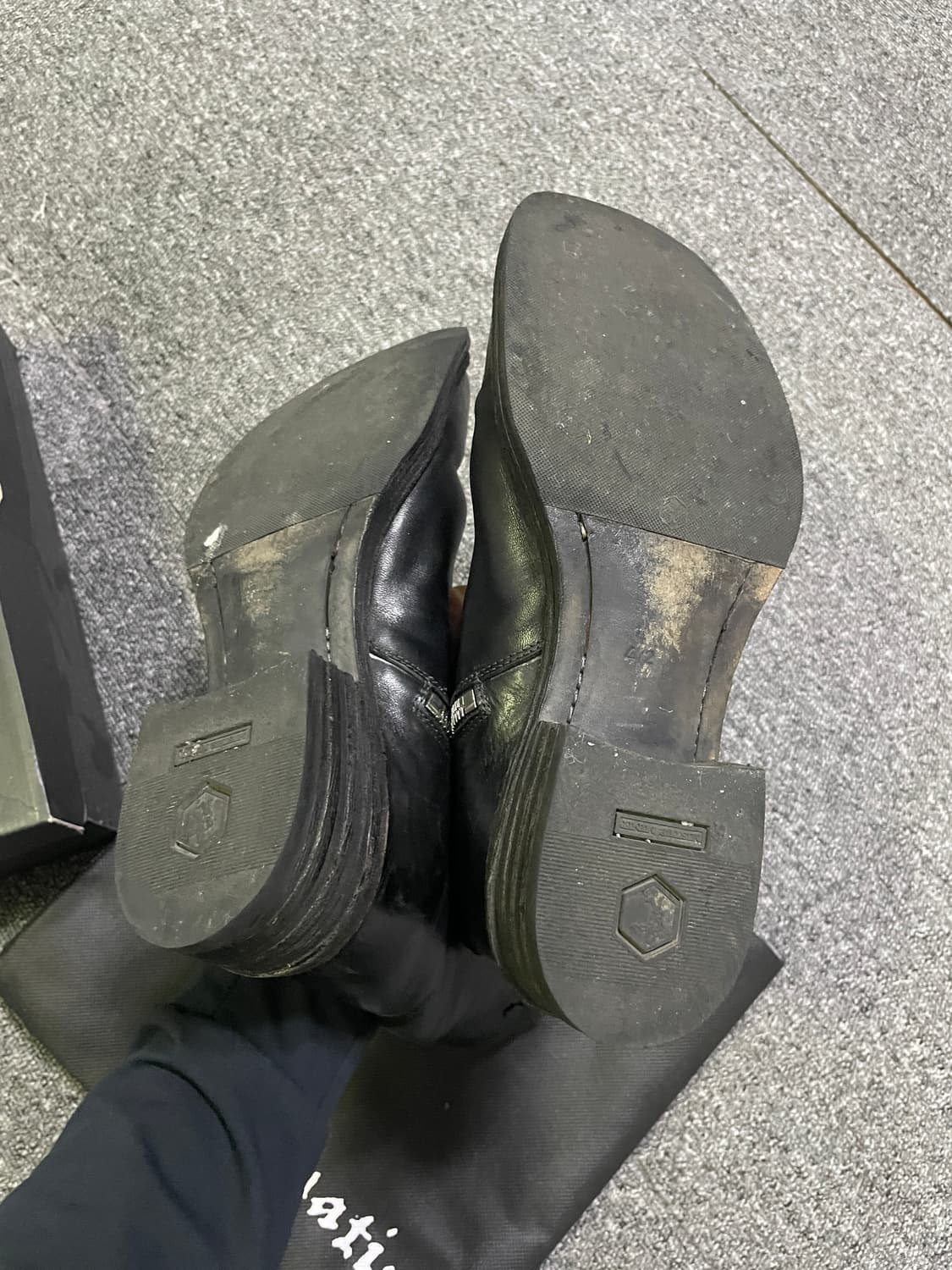 incarnation side zip & hand stitch boots 상품이미지5