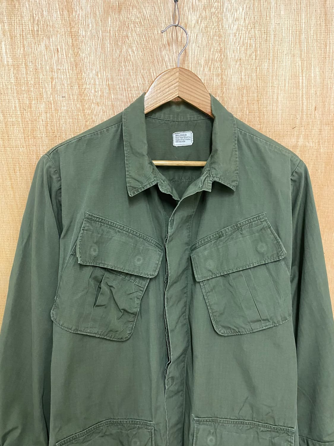 60's U.S Army jungle fatigue jacket 퍼티그 상품이미지3
