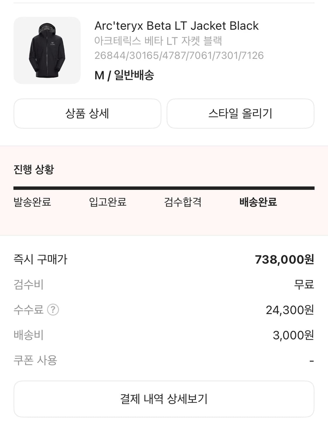 아크테릭스 베타 lt M 상품이미지9