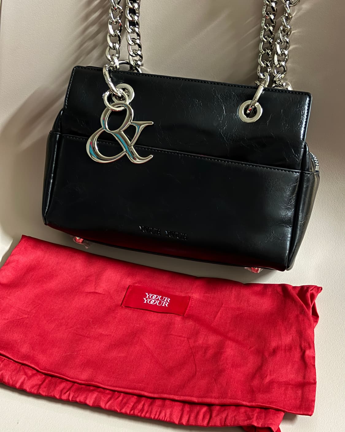 [새상품 반값] 유어유어 앤드백 체인 크로스백 숄더백 상품이미지3