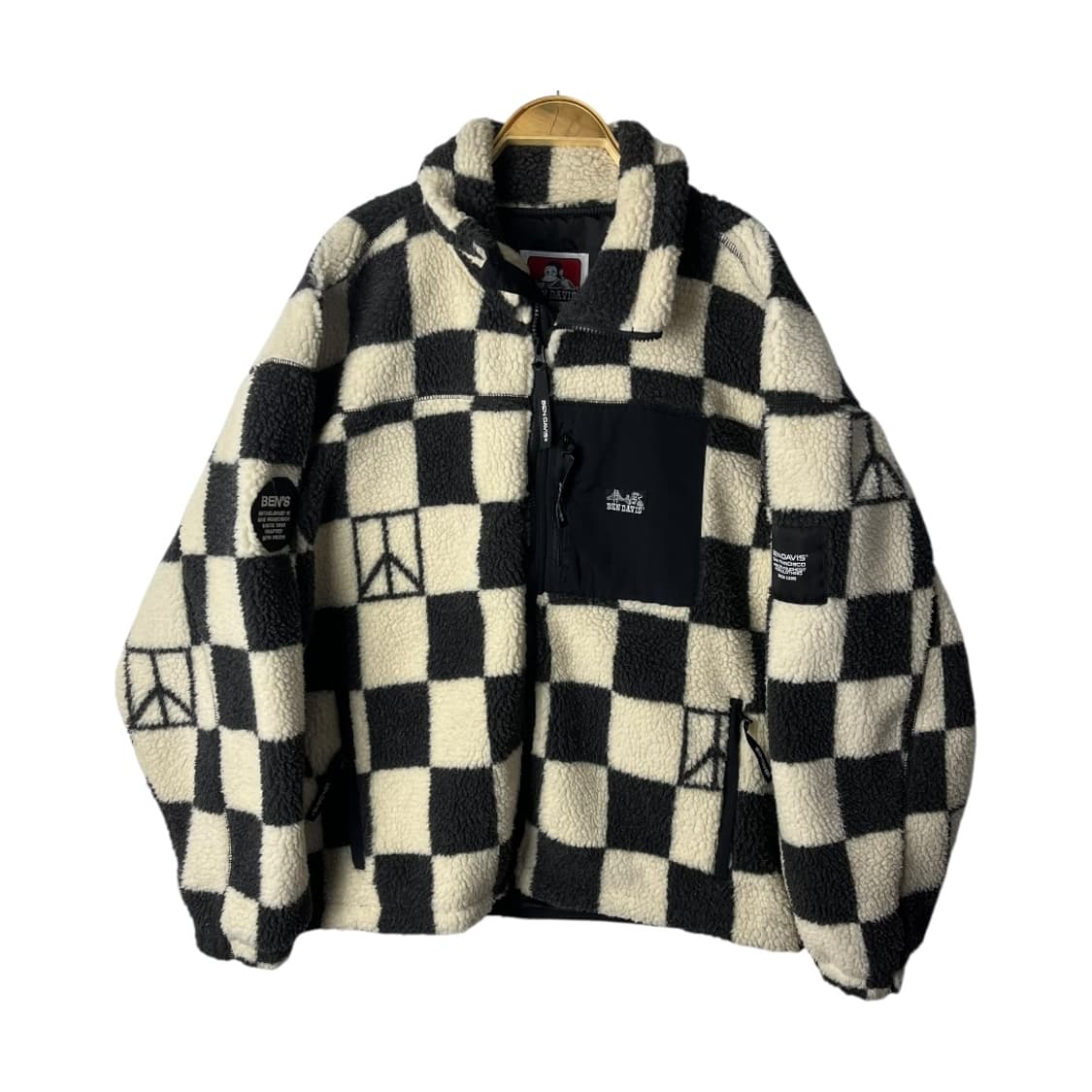 [Ben Davis] 벤데이비스 재팬 체커보드 플리스 자켓 상품이미지1