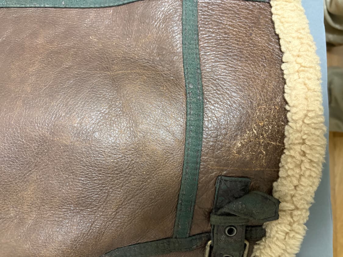 빈티지 B-3 무스탕 자켓 L 상품이미지8