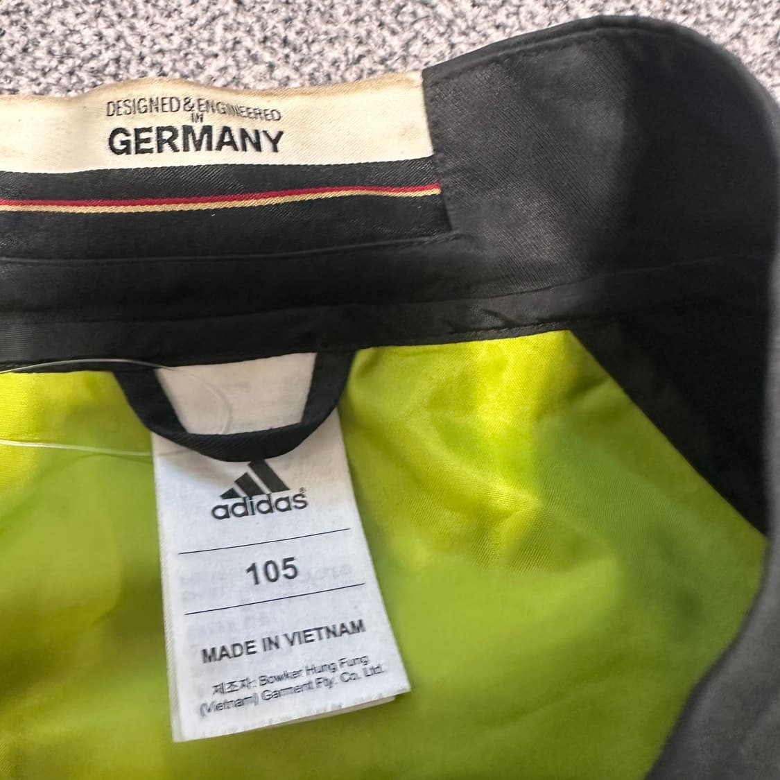 아디다스 독일군 져지 카키 상품이미지4
