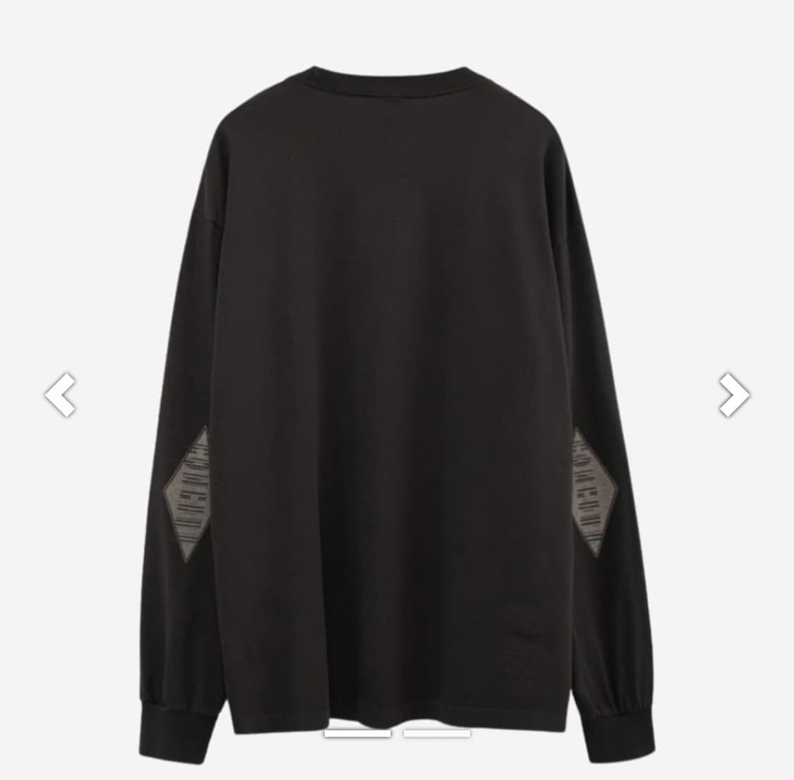 3)폴리테루 엘보우 롱슬리브 다크브라운 상품이미지1