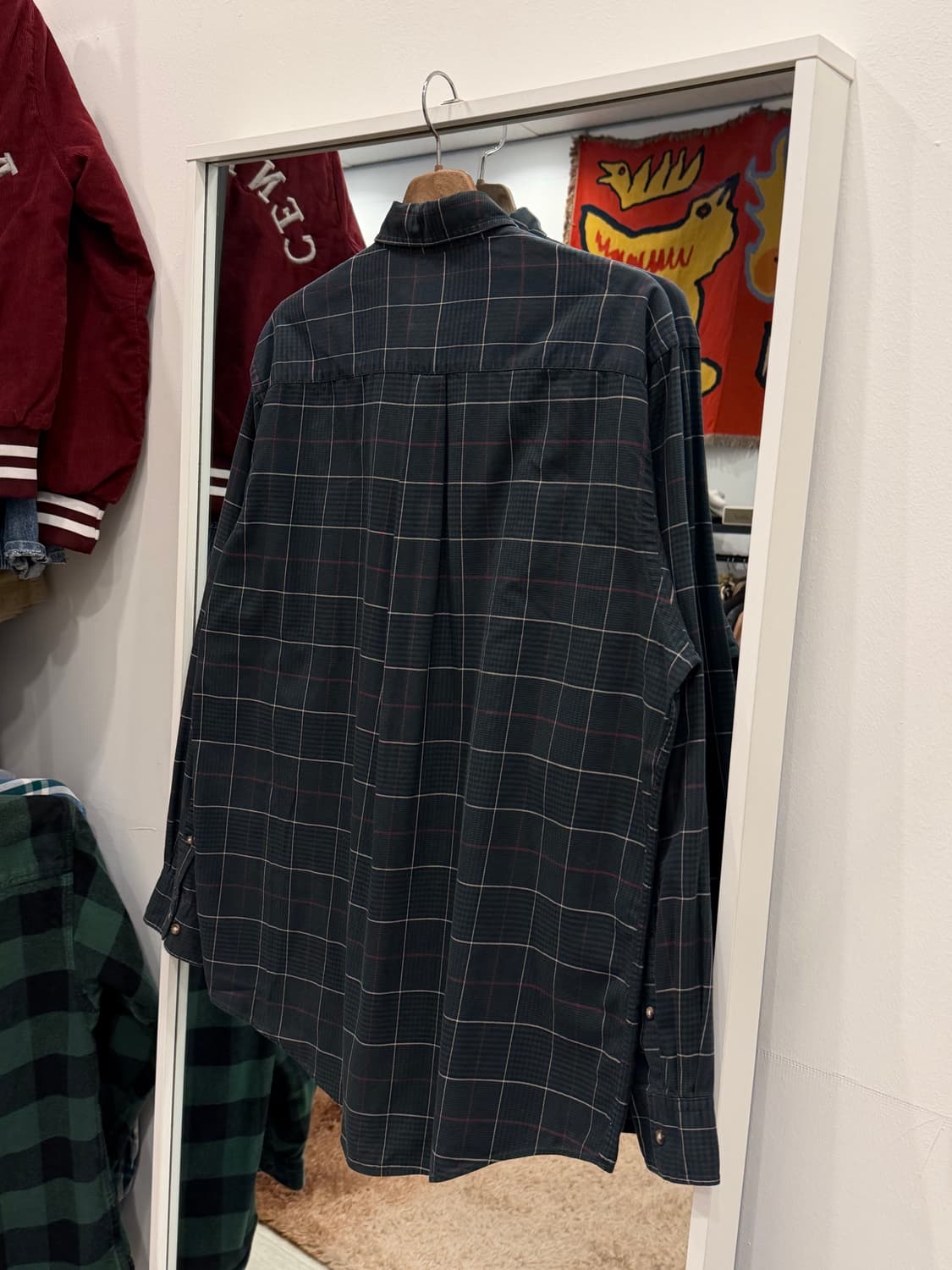 00s Brooks Brothers 브룩스 브라더스 스포츠 체크 셔츠 상품이미지5