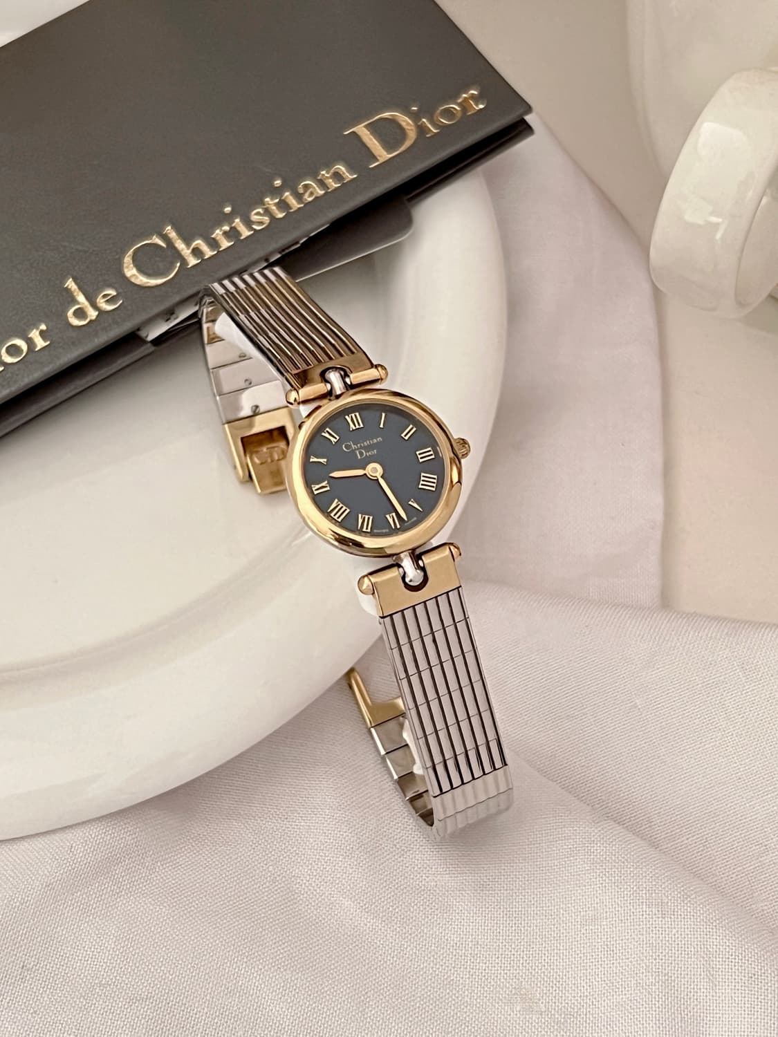  디올 블루 다이얼 브레이슬릿 시계/ 정품감정,케어 상품이미지2