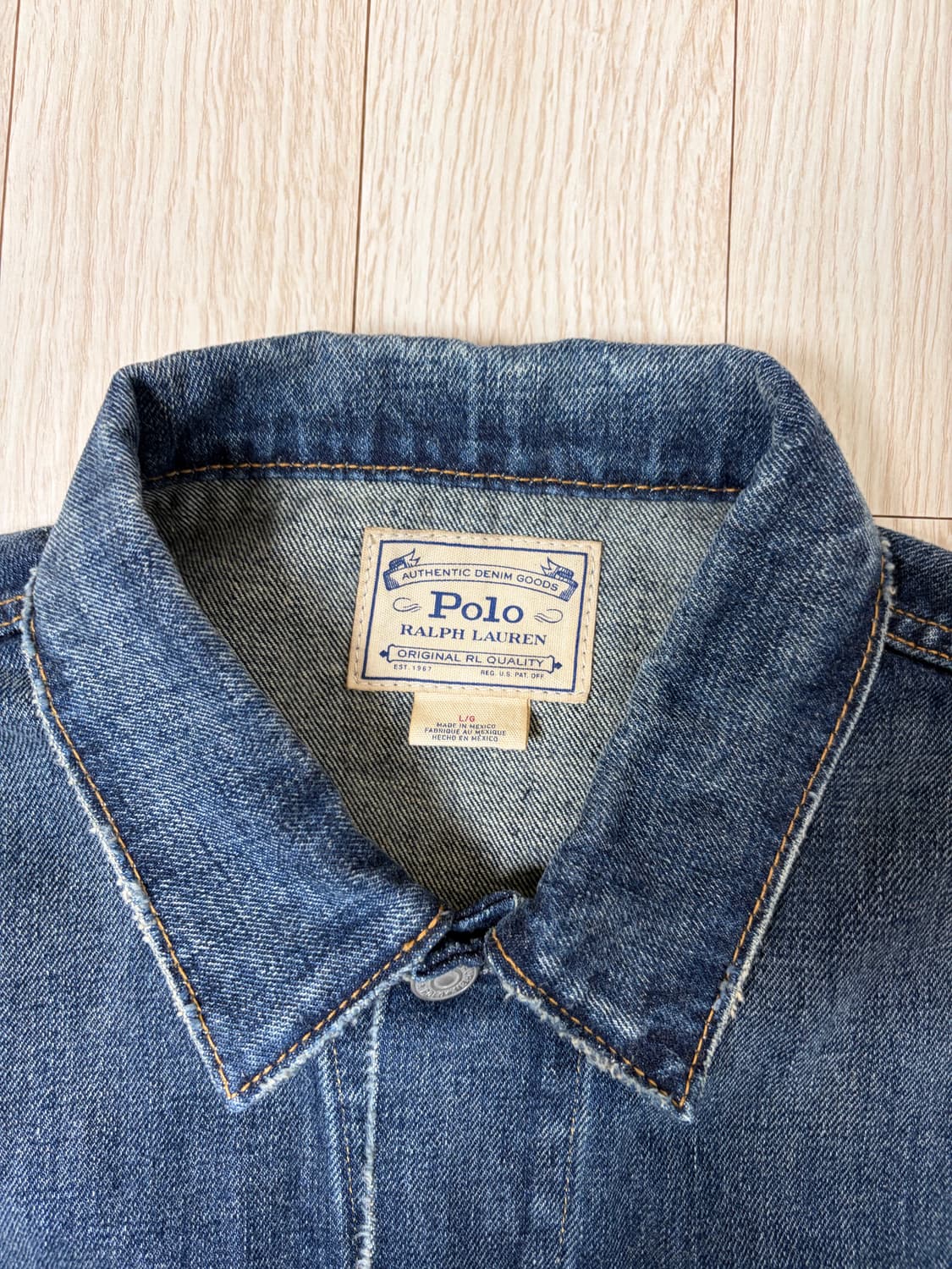 폴로 랄프로렌 데님 자켓 L 상품이미지3
