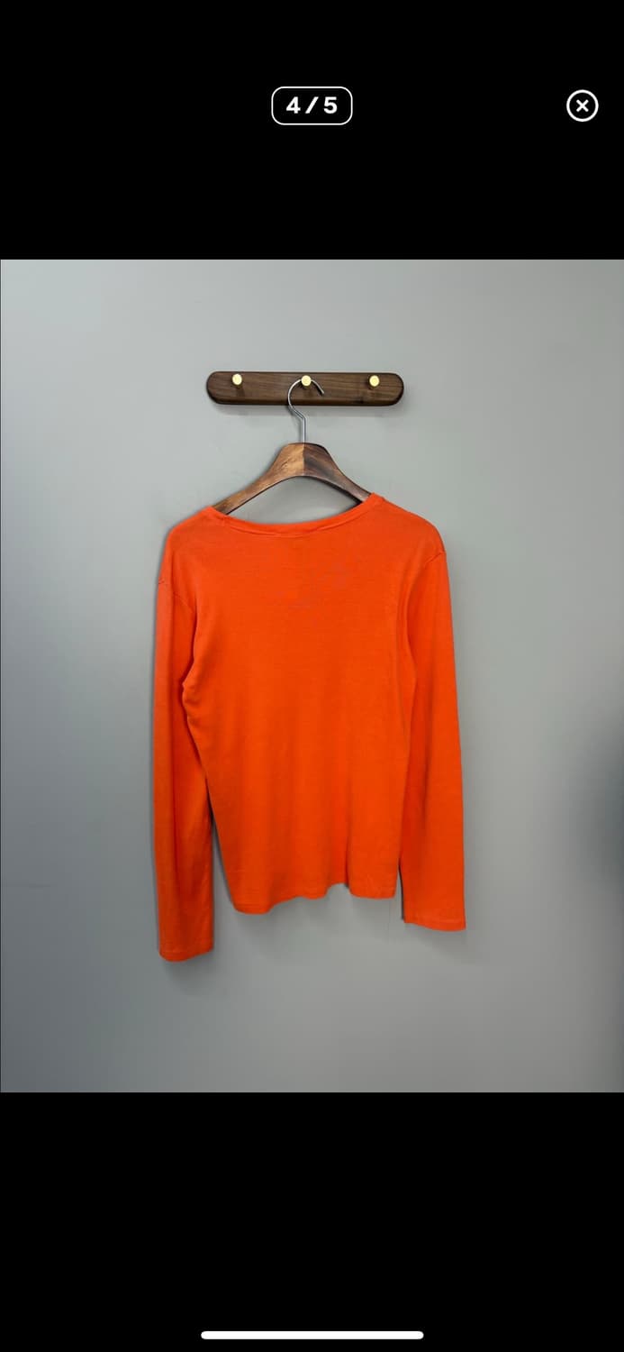 폴로 랄프로렌 포니로고 오렌지 슬리브티 H1232 상품이미지4