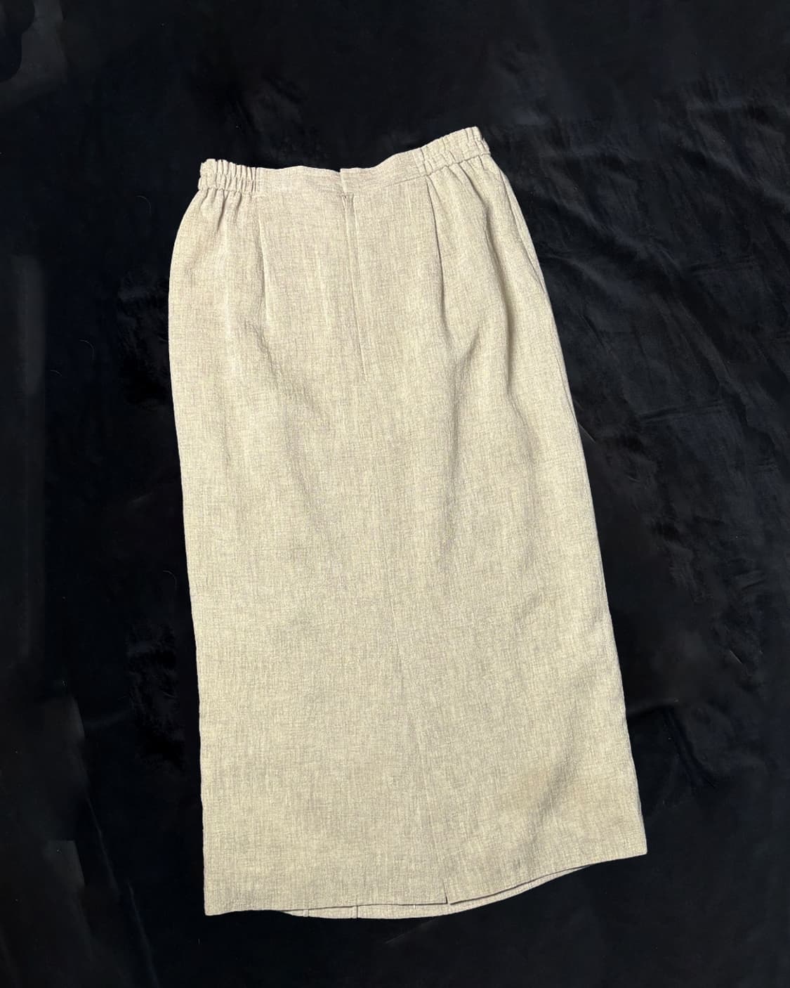 일본빈티지 3라인 롱스커트 상품이미지2