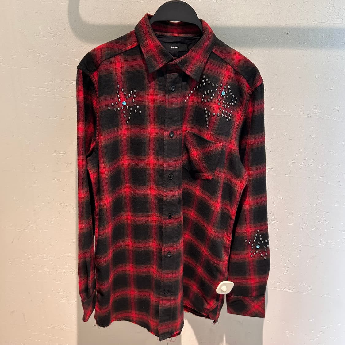 Diesel Cubic Red Check Shirts 상품이미지7