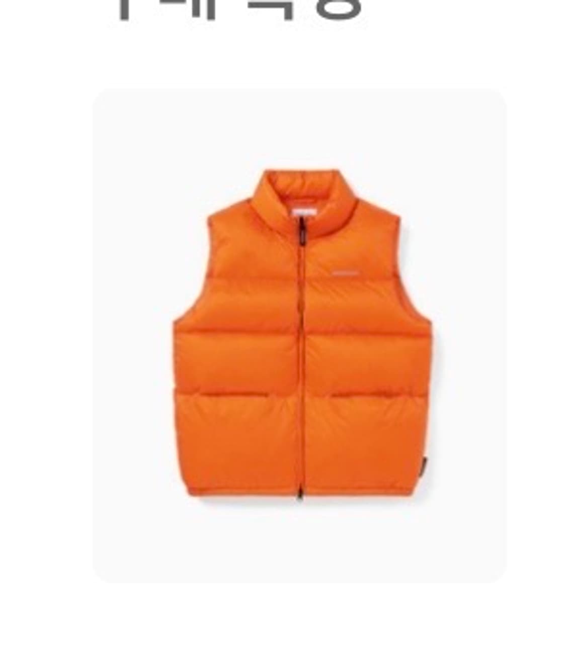 디스이즈네버댓 패딩조끼 상품이미지1