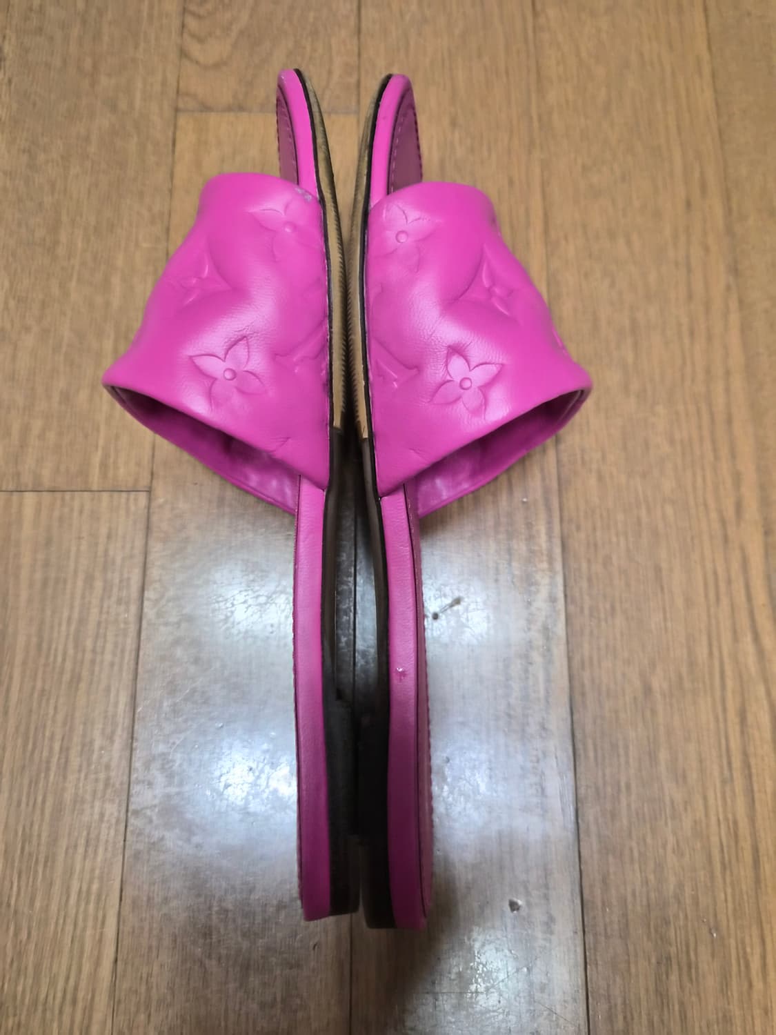 (정품) 루이비통 리바이벌 뮬 37 (명품 여자 슬리퍼 샌들 신발) 상품이미지4