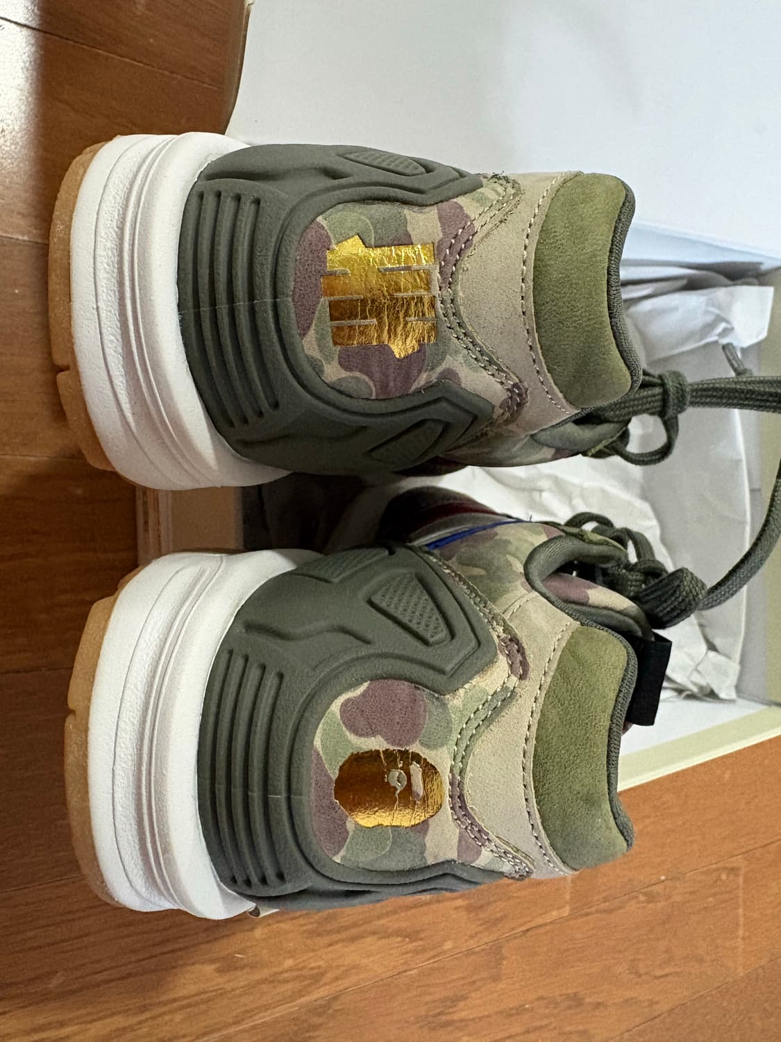 아디다스 ZX5000 언디핏x베이프 220사이즈  상품이미지2