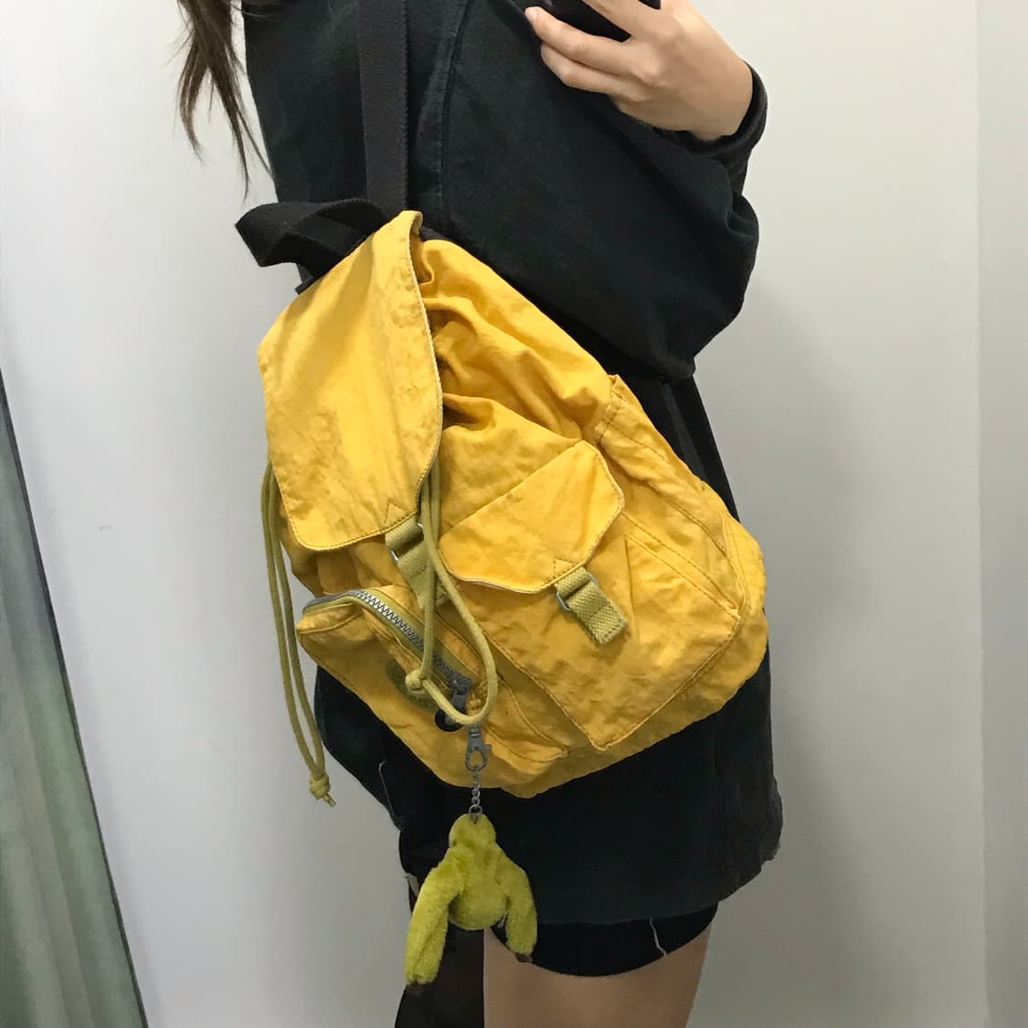 키플링 옐로우 백팩 상품이미지1