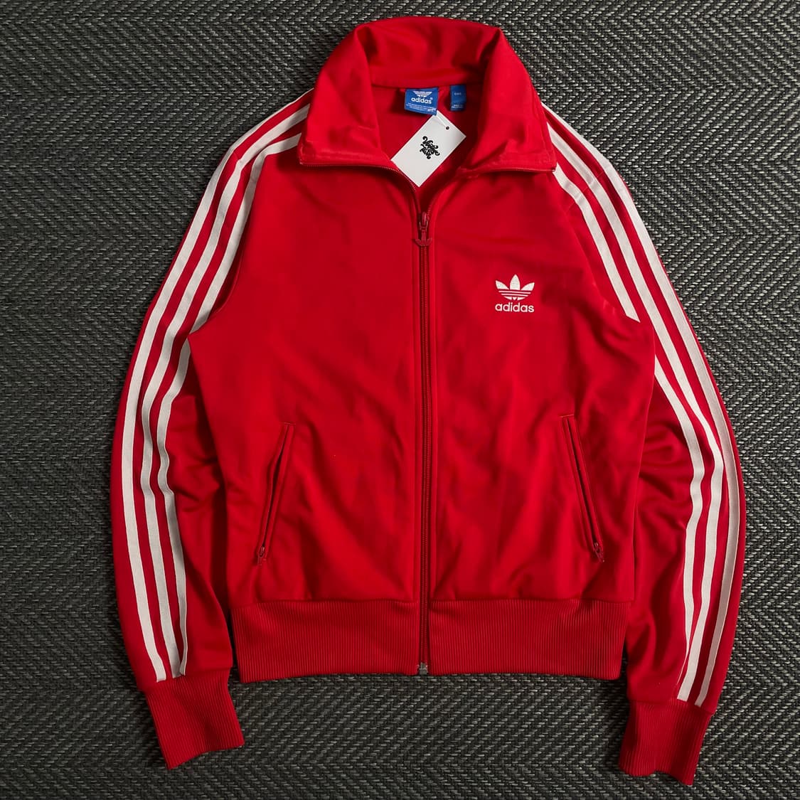 아디다스 우먼스 파이어버드 트랙탑 레드o 3773 상품이미지2