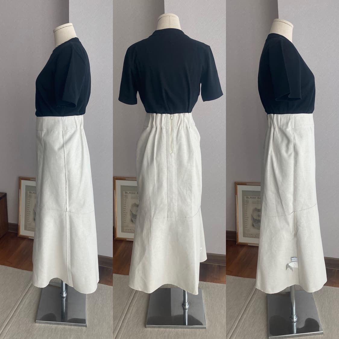 SIMPLICITE 리버시블 코튼 맥시스커트(26) 상품이미지9