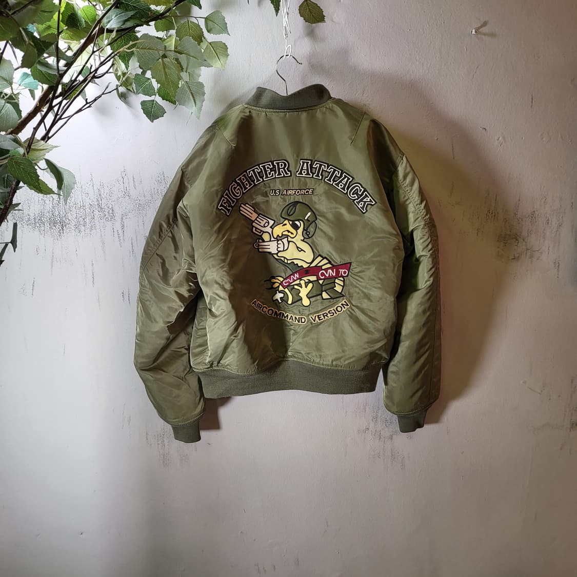 Us 에어포스 vf-24 항공 점퍼  (XL) 상품이미지1