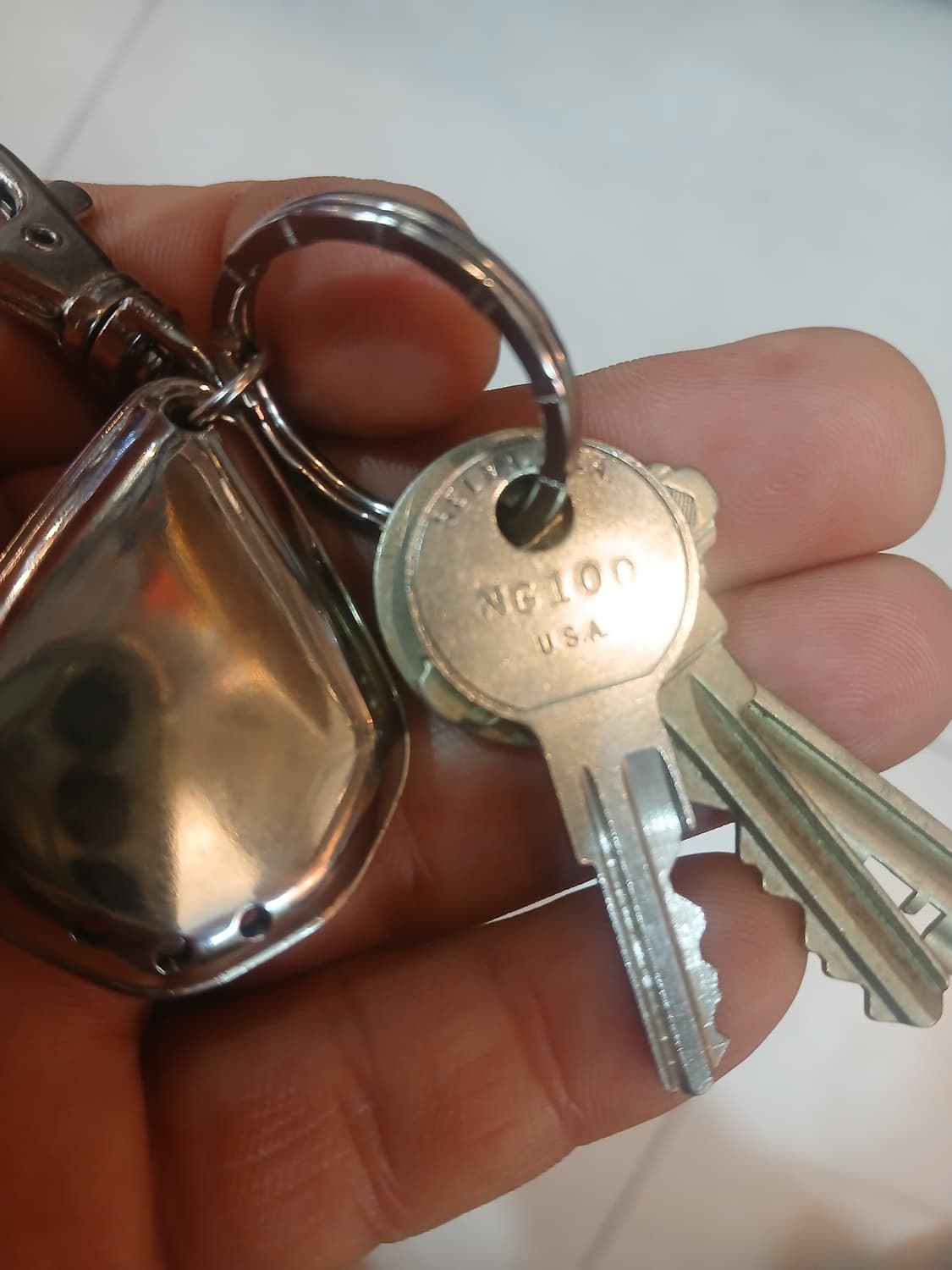 빈티지 키링&미국 빈티지 열쇠3개 셋트 상품이미지4