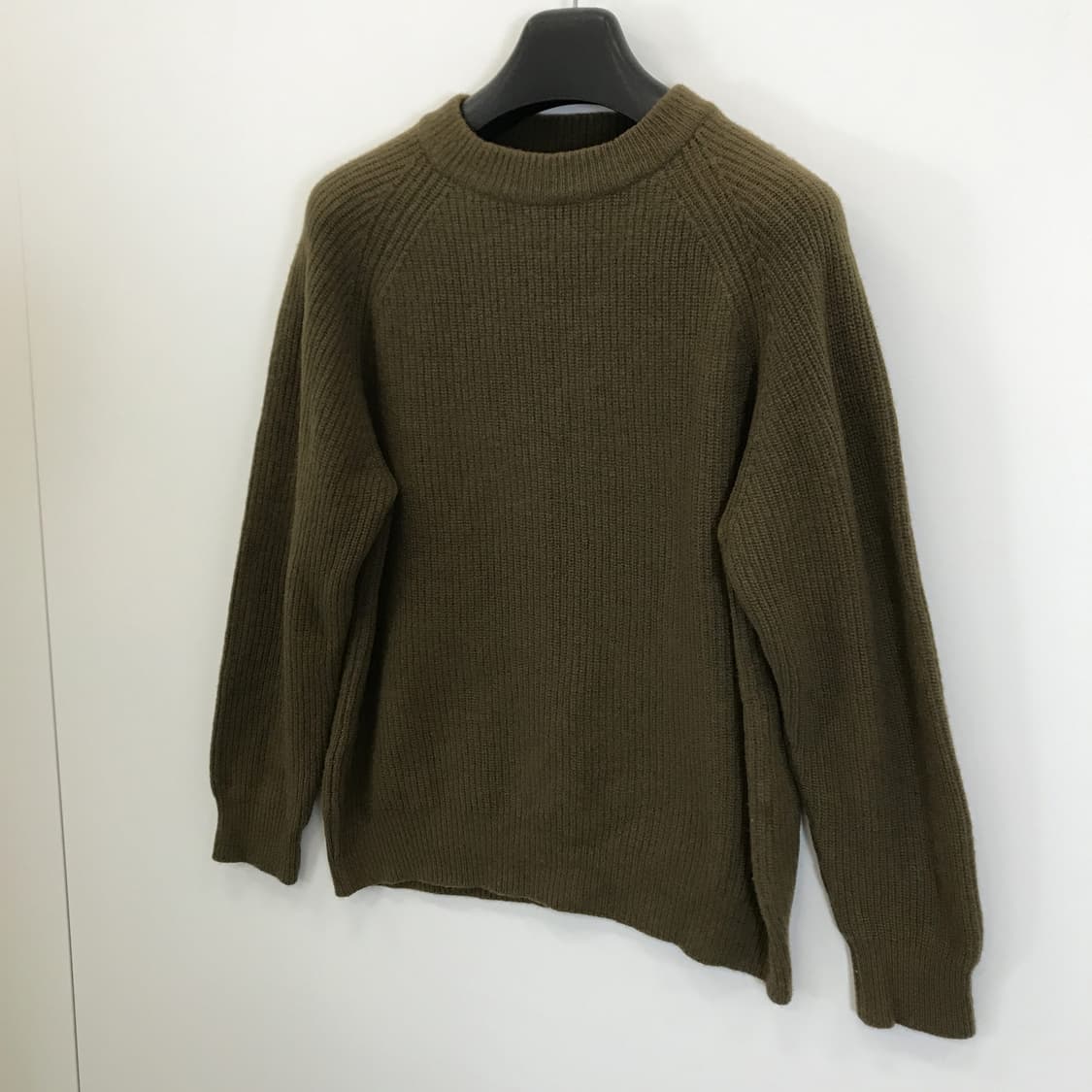 토마스모어 울 캐시미어 니트 올리브 [M] 상품이미지2