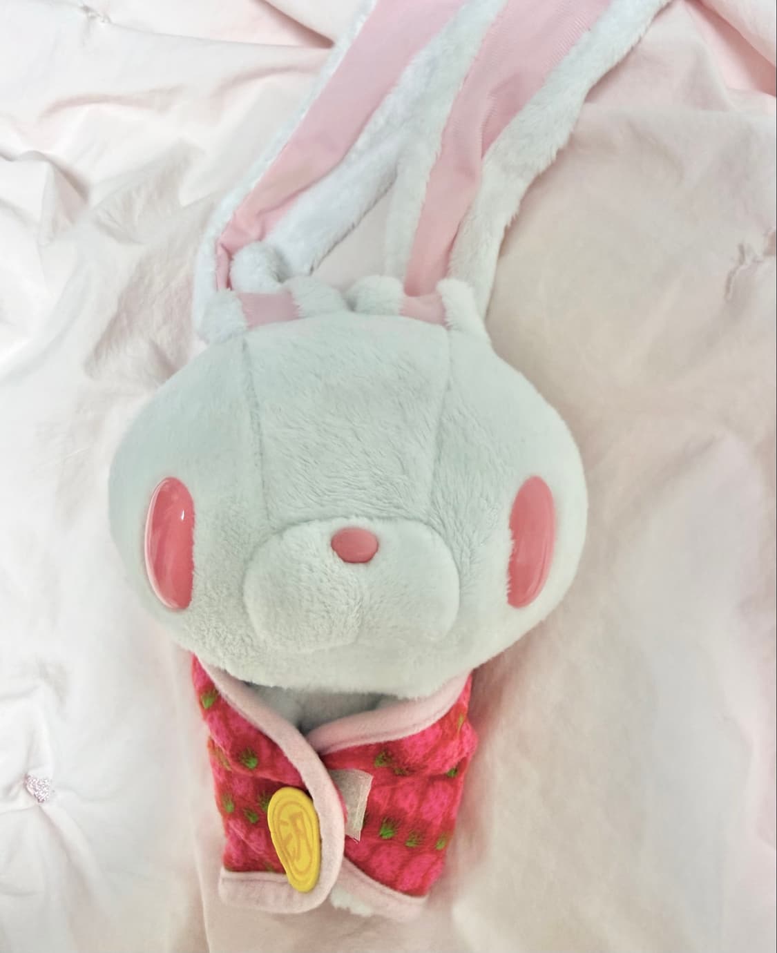 고전 딸기포대기 베이비범용토끼 인형 상품이미지1