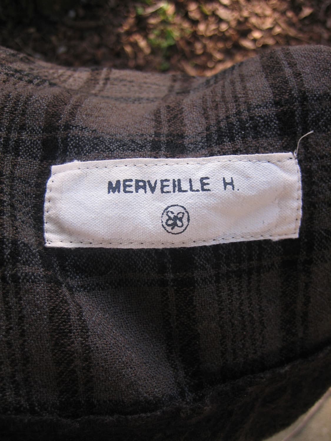 [MERVEILLE H.] check hippy vest 상품이미지5
