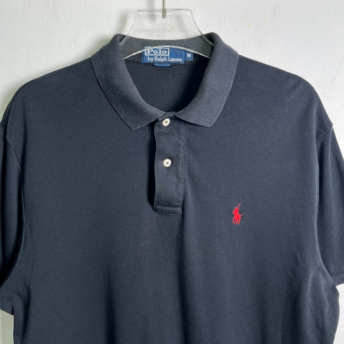 폴로 랄프로렌 블랙 반팔 폴로 셔츠 M 상품이미지4