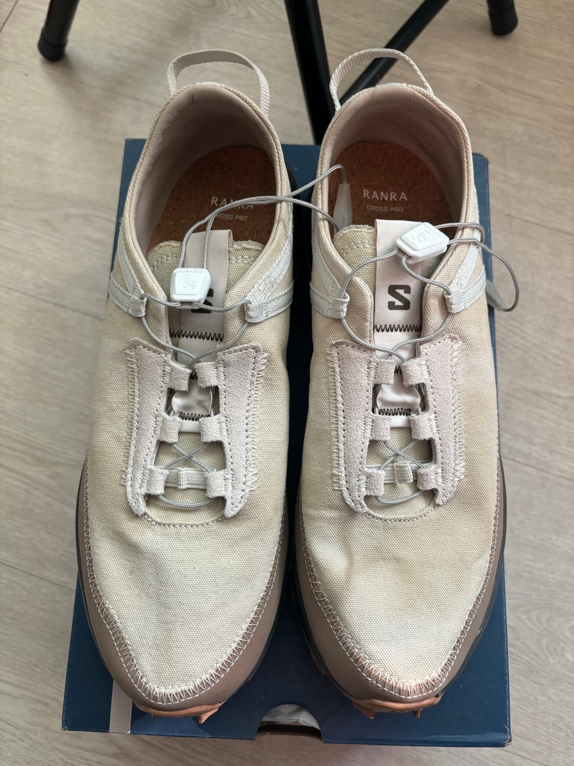 [250] 살로몬 x 란라 크로스 프로 터틀도브 스니커즈 상품이미지2