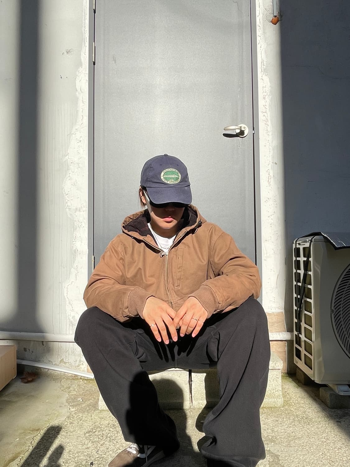 Vintage hoodie work jacket 상품이미지1