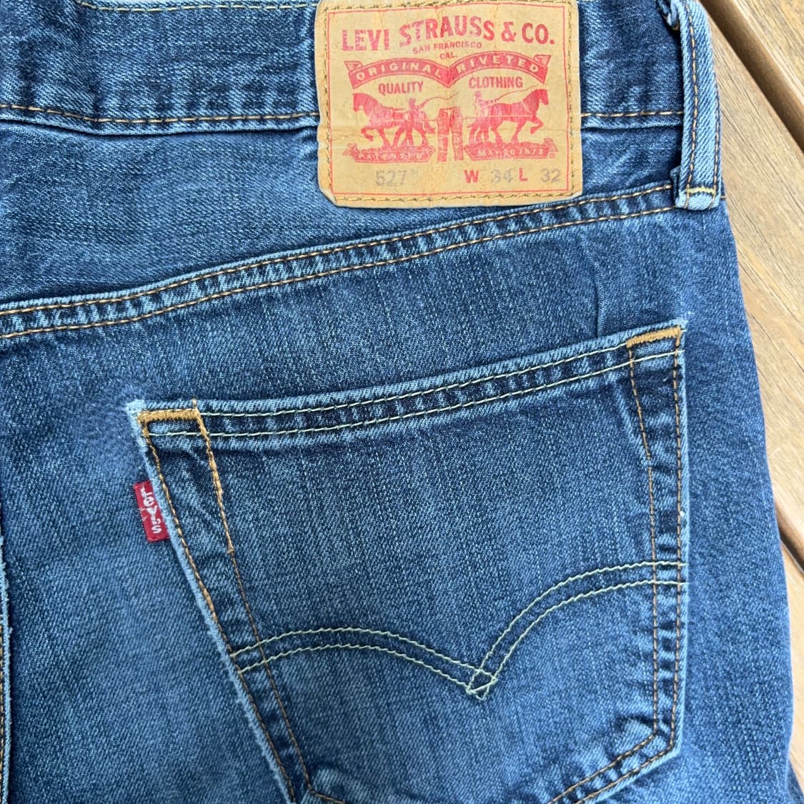 리바이스 Levi’s 527 부츠컷 데님 팬츠 상품이미지8