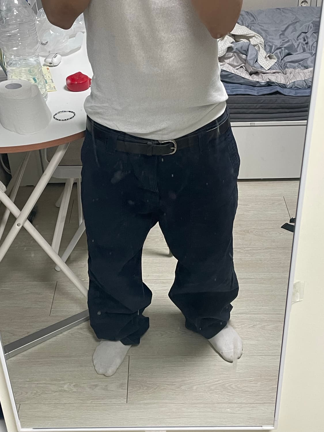 ZARA 자라 네이비 팬츠 상품이미지3