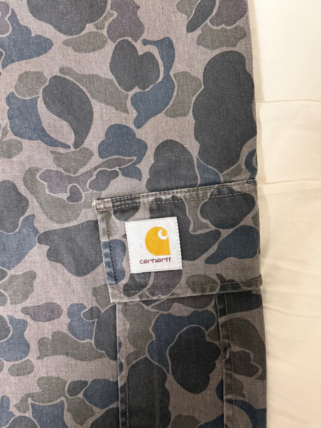 칼하트 WIP 콜 카고 팬츠 카모 덕 그레이 상품이미지6