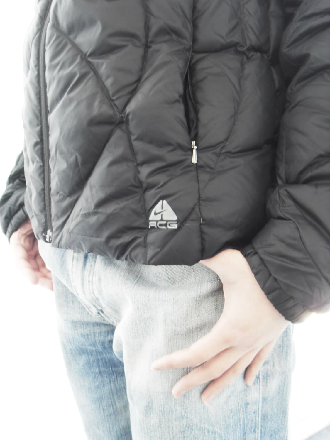 여성 빈티지 ACG 구스다운 패딩 상품이미지2