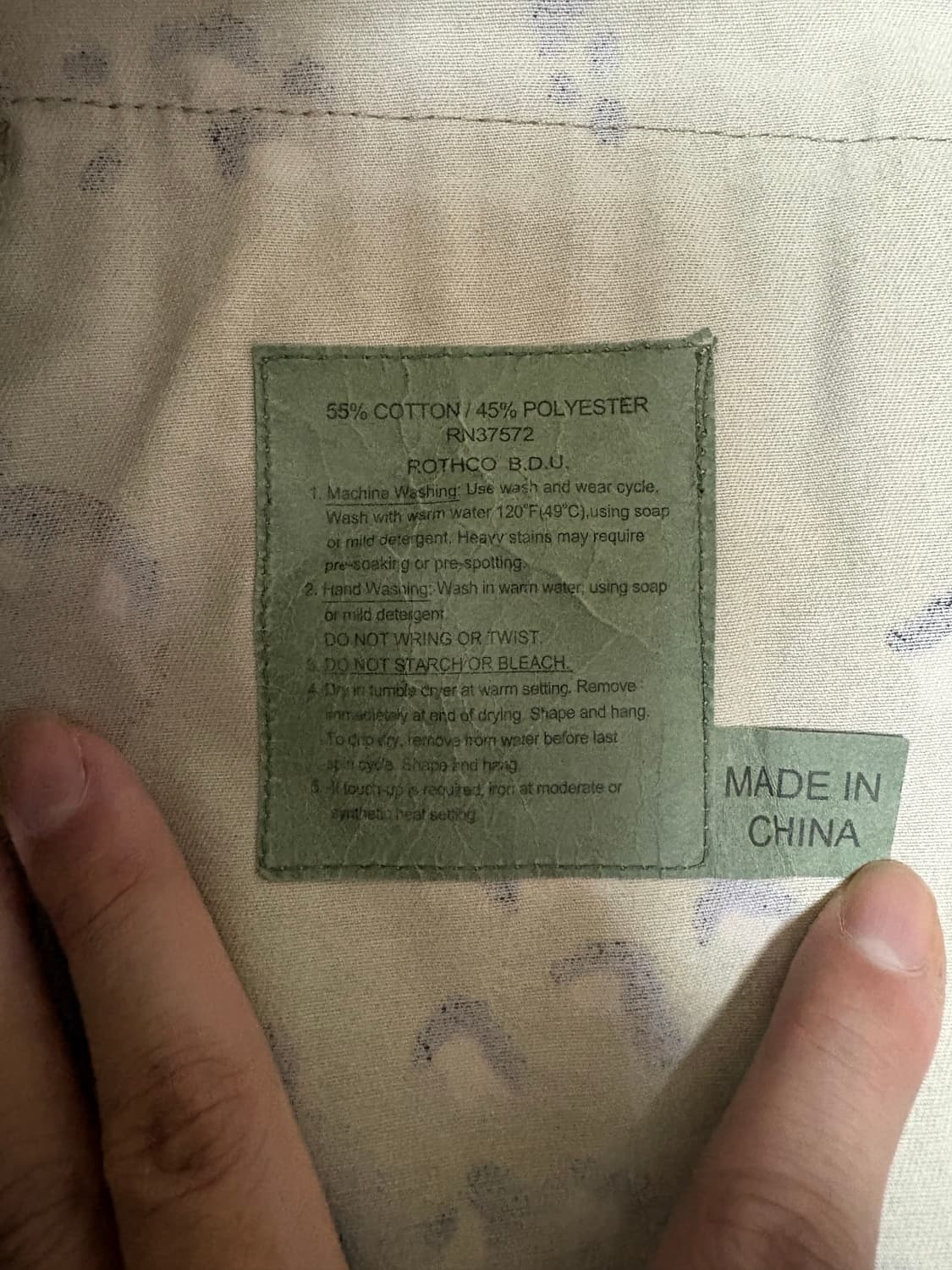 Rothco 로스코 데저트카모 카고 팬츠 상품이미지4