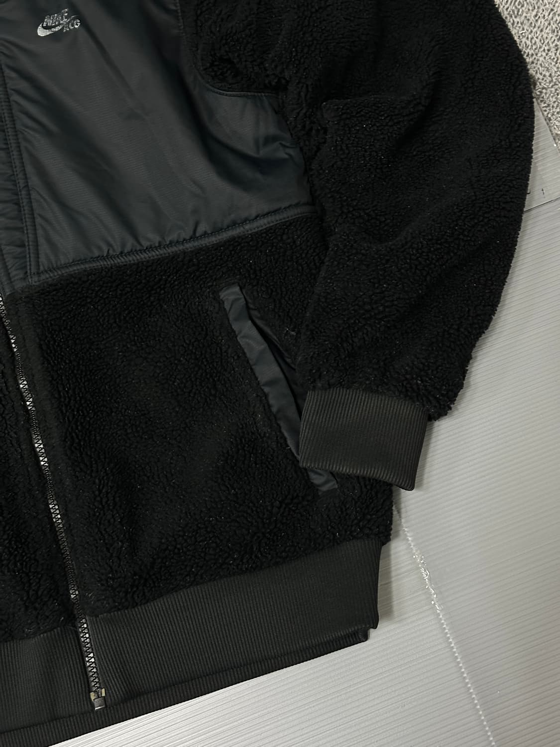 나이키 ACG 리버시블 후리스 자켓 블랙 그레이 95 상품이미지7