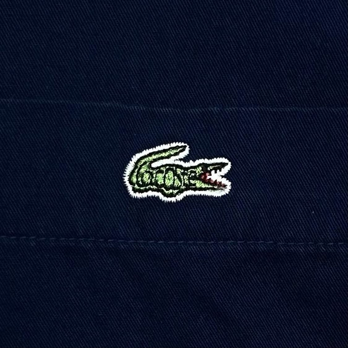 Lacoste 로고 네이비 반팔셔츠 상품이미지2